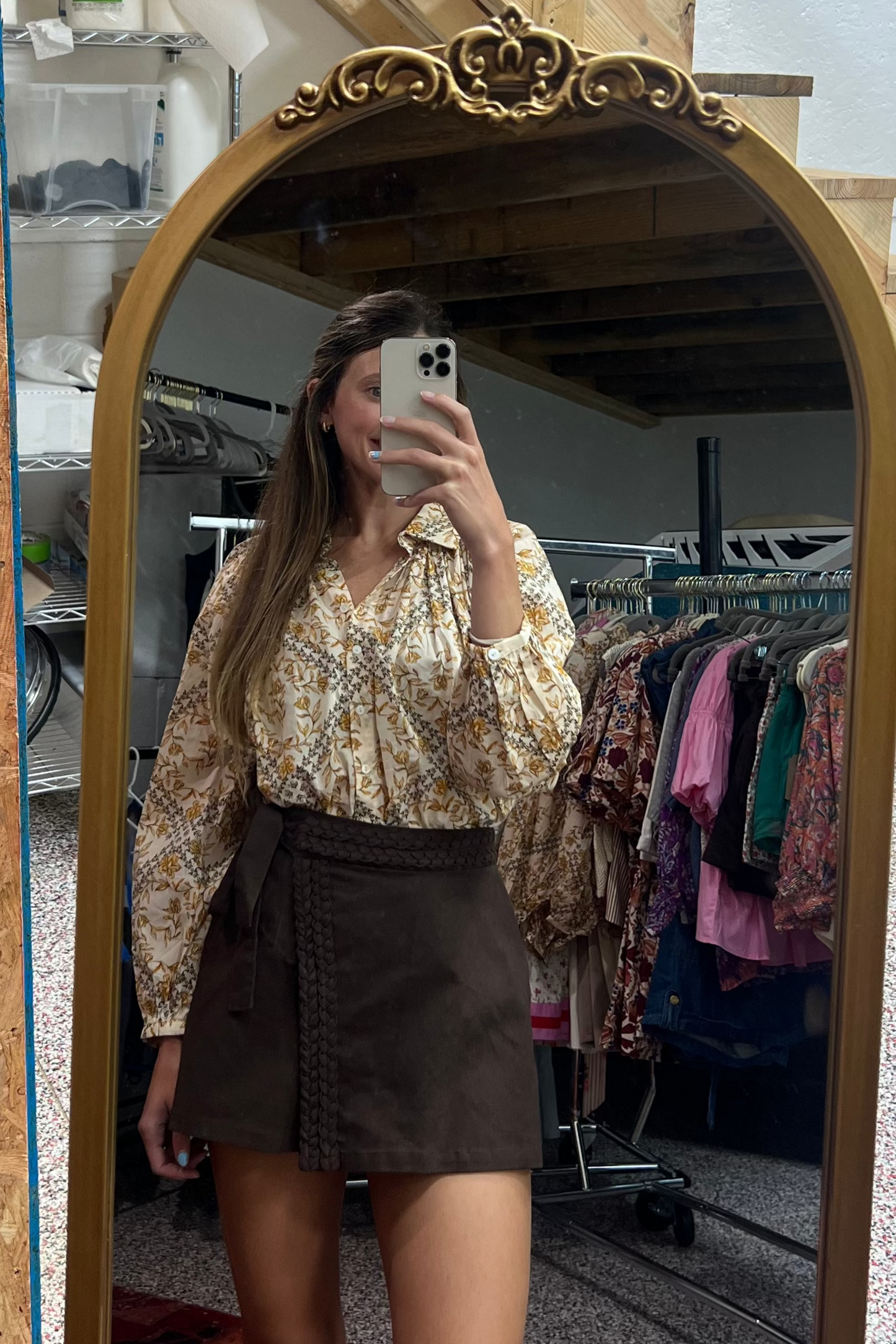 Brynn Front Tie Skort