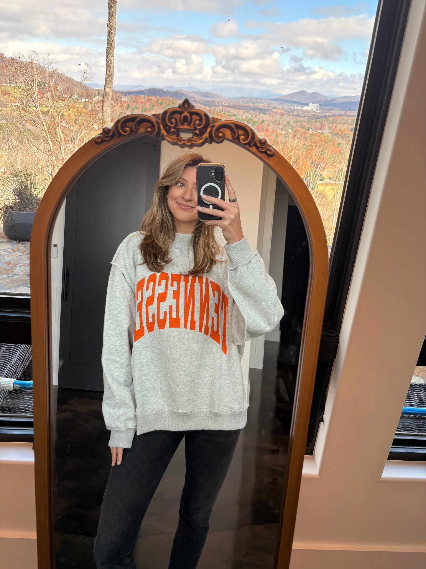 Game Day Mock Neck Sweatshirt