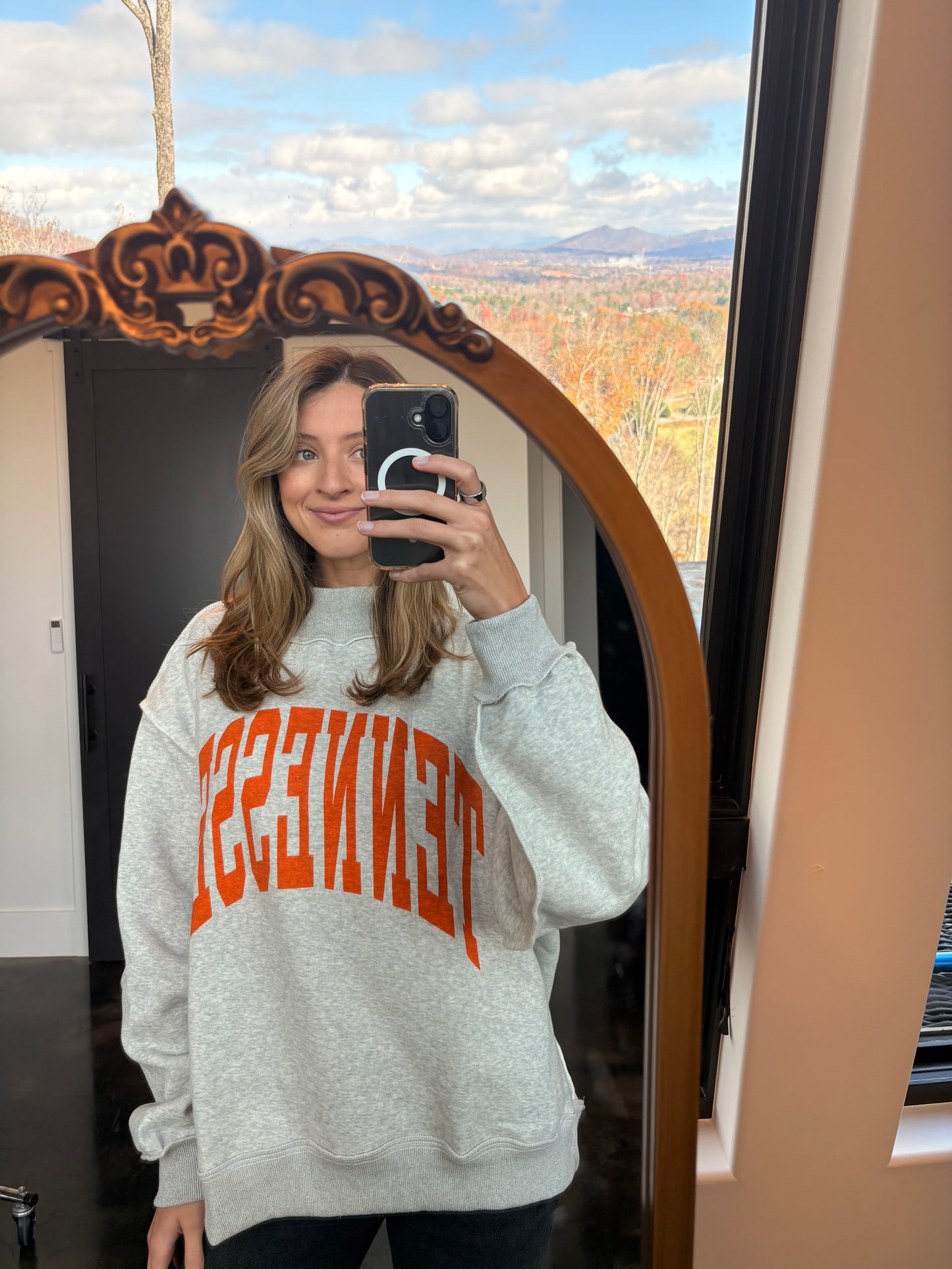 Game Day Mock Neck Sweatshirt