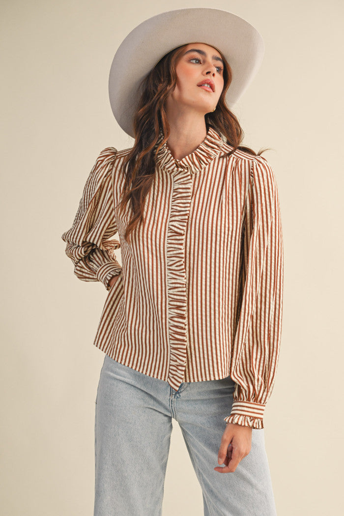 Meredith Long Sleeve Blouse