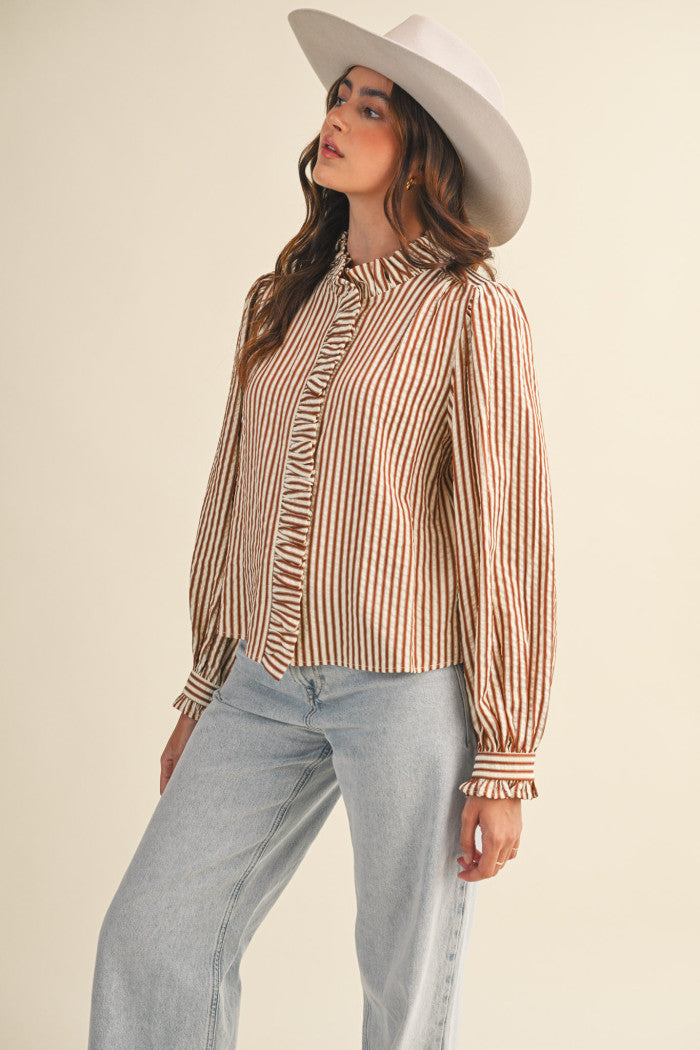 Meredith Long Sleeve Blouse