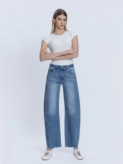 Riley Barrel Jeans